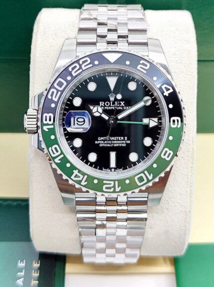 Rolex GMT Master II Sprite 'Jubilee Bracelet' Super Clone Swiss Replica Watch | Ref 126720VTNR | 3285 Swiss Movement