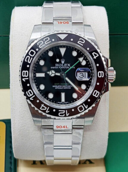 Rolex GMT Master II Super Clone Swiss Replica Watch | Ref 116710LN | 3186 Swiss Movement