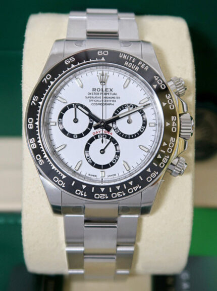 Rolex Daytona Panda New 2024 Super Clone Swiss Replica Watch | Ref 126500LN | 4131 Swiss Movement